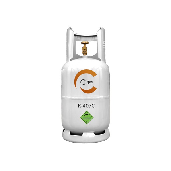 R-407C C-Gas Tekrar Doldurulabilir Tüplü 10 Kg