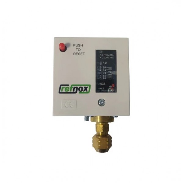 Refnox RPC-105-M Tekli Yüksek Basınç Manuel Prosestat 026BF1003